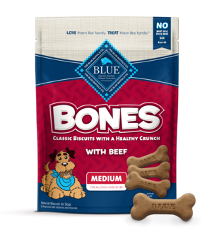 Blue Buffalo Bones Classic Biscuits With Beef (Medium)