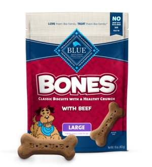 Blue Buffalo Bones Classic Biscuits With Beef (Large)