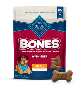 Blue Buffalo Bones Classic Biscuits With Beef (Small)