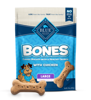 Blue Buffalo Bones Classic Biscuits With Chicken (Large)