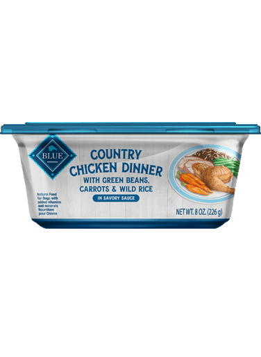 Blue Buffalo Country Chicken Dinner With Green Beans, Carrots & Wild Rice