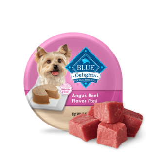 Blue Buffalo Delights Angus Beef Flavor Paté For Small Breed Dogs