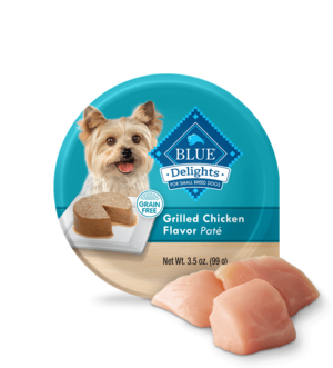 Blue Buffalo Delights Grilled Chicken Flavor Paté For Small Breed Dogs