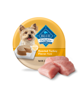 Blue Buffalo Delights Roasted Turkey Flavor Pate For Small Breed Dogs
