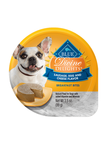 Blue Buffalo Divine Delights Sausage, Egg and Cheese Flavor Breakfast Bites
