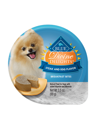 Blue Buffalo Divine Delights Steak and Egg Flavor Breakfast Bites