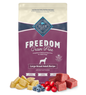 Blue Buffalo Freedom Large Breed Adult Recipe With Beef and Potatoes
