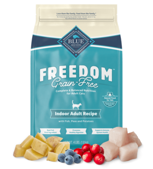 Blue Buffalo Freedom Indoor Adult Recipe With Fish, Peas and Potatoes