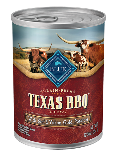 Blue Buffalo Grain-Free Texas BBQ With Beef & Yukon Gold Potatoes