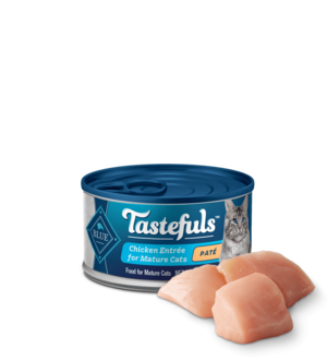 Blue Buffalo Tastefuls Chicken Entrée For Mature Cats (Paté)