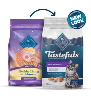 Blue Buffalo Tastefuls Chicken & Brown Rice Recipe For Adult Active Cats