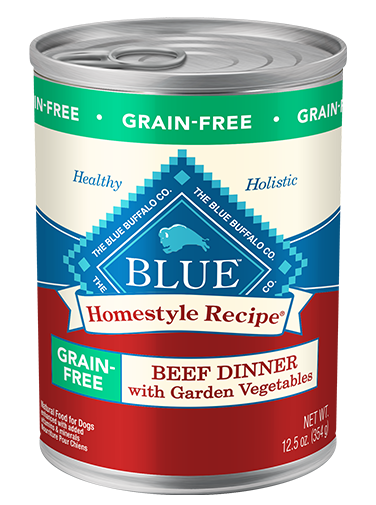 Blue Buffalo Homestyle Recipe Grain-Free Beef Dinner With Garden Vegetables