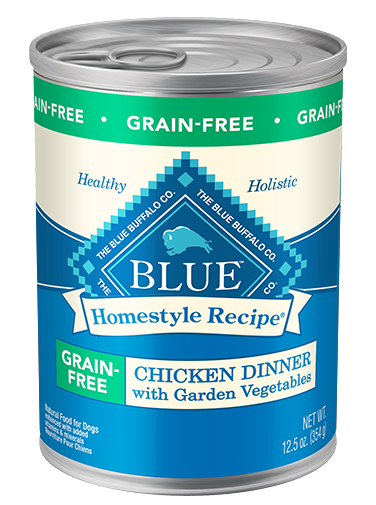Blue Buffalo Homestyle Recipe Grain-Free Chicken Dinner With Garden Vegetables