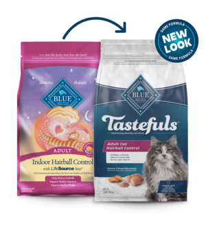 Blue Buffalo Tastefuls Chicken & Brown Rice Recipe (Hairball Control) For Adult Cats