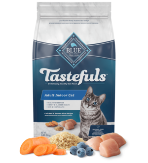 Blue Buffalo Indoor Health Chicken & Brown Rice Recipe For Adult Cats | Review & Rating | PawDiet
