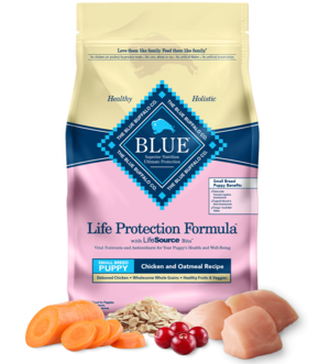 Blue Buffalo Life Protection Formula Chicken and Oatmeal Recipe For Small Breed Puppies