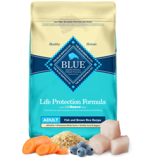 Blue Buffalo Life Protection Formula Fish and Brown Rice Recipe For Adult Dogs