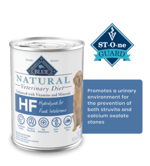 Blue Buffalo Natural Veterinary Diet HF Hydrolyzed For Food Intolerance For Dogs (Canned)