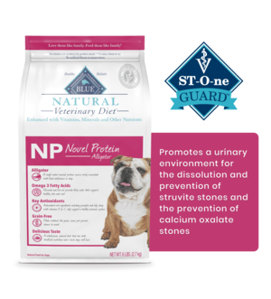 Blue Buffalo Natural Veterinary Diet NP Novel Protein Alligator For Dogs