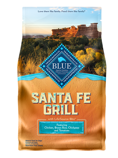 Blue Buffalo Santa Fe Grill Chicken, Brown Rice, Chickpeas and Tomatoes