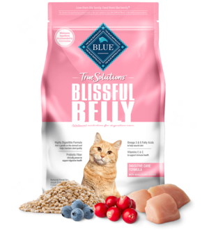 Blue Buffalo True Solutions Blissful Belly Digestive Care Formula For Cats