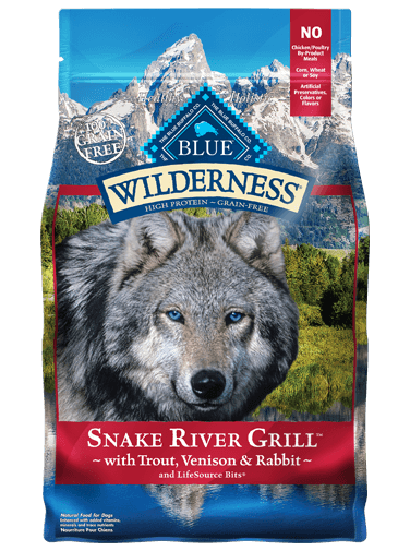Blue Buffalo Wilderness Snake River Grill With Trout, Venison & Rabbit
