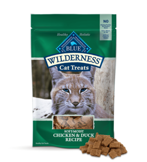 Blue Buffalo Wilderness Soft-Moist Cat Treats Chicken & Duck Recipe