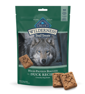 Blue Buffalo Wilderness Trail Treats Duck Recipe Biscuits