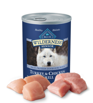 Blue Buffalo Wilderness Turkey & Chicken Grill For Senior Dogs