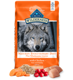 Blue Buffalo Wilderness With Chicken Plus Wholesome Grains For Large Breed Adult Dogs