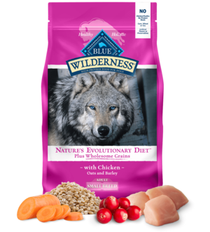 Blue Buffalo Wilderness With Chicken Plus Wholesome Grains For Small Breed Adult Dogs