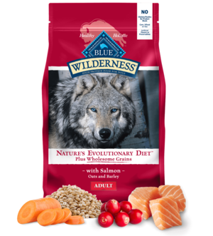 Blue Buffalo Wilderness With Salmon Plus Wholesome Grains For Adult Dogs