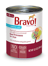 Bravo Canine Cafe Beef Fricassee