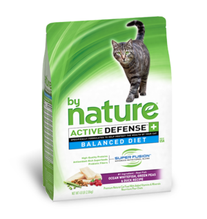 By Nature Active Defense Balanced Diet Ocean Whitefish, Green Peas and Duck Recipe