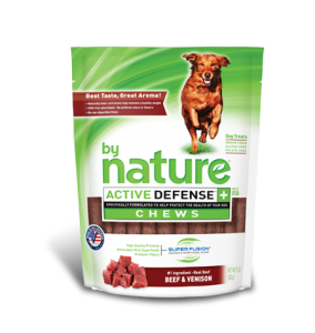 By Nature Active Defense Chews Beef and Venison