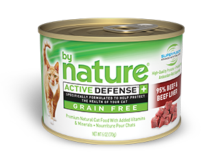 By Nature Active Defense Grain Free 95% Beef and Beef Liver