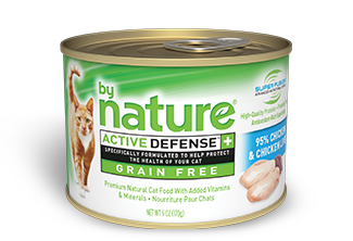 By Nature Active Defense Grain Free 95% Chicken and Chicken Liver
