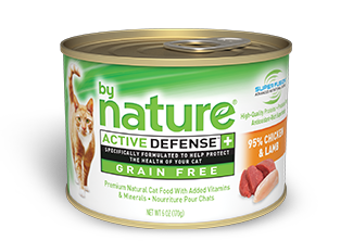 By Nature Active Defense Grain Free 95% Chicken and Lamb