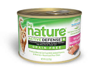 By Nature Active Defense Grain Free 95% Salmon, Mackerel and Sardines