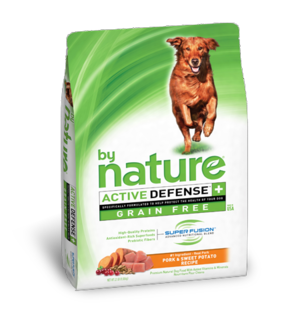 By Nature Active Defense Grain Free Pork and Sweet Potato Recipe