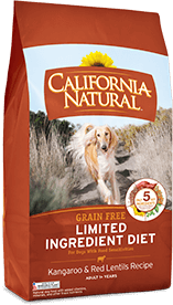California Natural Grain Free Limited Ingredient Diet Kangaroo & Red Lentils Recipe For Adult Dogs