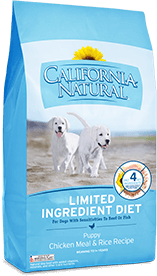California Natural Limited Ingredient Diet Chicken Meal & Rice Recipe For Puppies