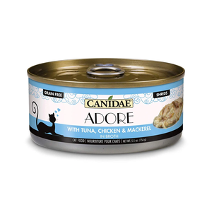 Canidae Adore Shreds With Tuna, Chicken & Mackerel In Broth