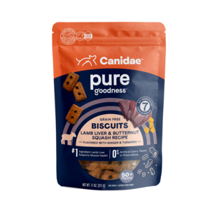 Canidae Grain Free Pure Heaven Biscuits With Bison and Butternut Squash