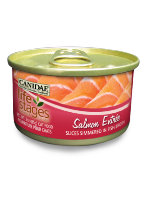 Canidae Life Stages Salmon Entree Slices Simmered In Fish Broth