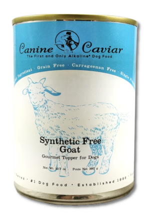 Canine Caviar Gourmet Food Topper Synthetic Free Goat