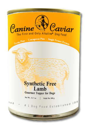 Canine Caviar Gourmet Food Topper Synthetic Free Lamb