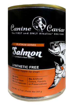 Canine Caviar Platinum Series Salmon Recipe Topper