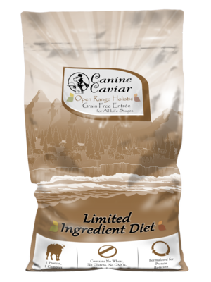 Canine Caviar Limited Ingredient Diet Open Range Holistic Grain Free Entree