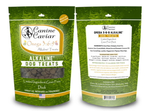 Canine Caviar Omega 3-6-9 Alkaline Treats Duck Recipe